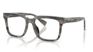 Image 2 of Grey Square Eyeglasses for Men from Dolce And Gabbana Available at Titan Eye+