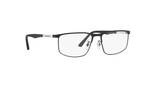 Image 2 of Black Square Rimmed Eyeglasses for Men from Emporio Armani Available at Titan Eye+