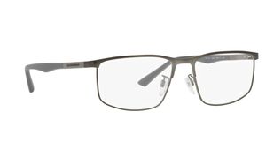 Image 2 of Grey Square Eyeglasses for Men from Emporio Armani Available at Titan Eye+