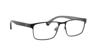 Image 2 of Rectangle Black Rimmed Eyeglasses for Men from Emporio Armani Available at Titan Eye+