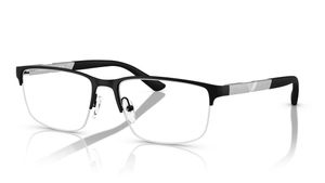 Image 2 of White Rectangle Eyeglasses for Men from Emporio Armani Available at Titan Eye+