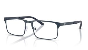 Image 2 of Blue Rectangle Eyeglasses for Men from Emporio Armani Available at Titan Eye+