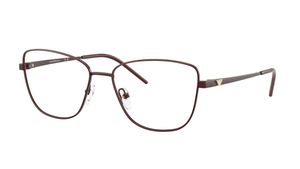 Image 2 of Wine Irregular Eyeglasses for Women from Emporio Armani Available at Titan Eye+