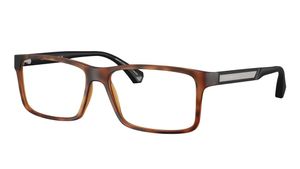Image 2 of Havana Rectangle Eyeglasses for Men from Emporio Armani Available at Titan Eye+