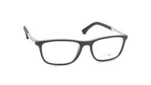 Image 2 of Blue Rectangle Rimmed Eyeglasses for Men from Emporio Armani Available at Titan Eye+