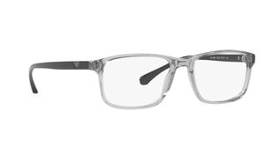 Image 2 of Grey Rectangle Eyeglasses for Men from Emporio Armani Available at Titan Eye+