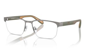 Image 2 of Grey Irregular Eyeglasses for Men from Emporio Armani Available at Titan Eye+