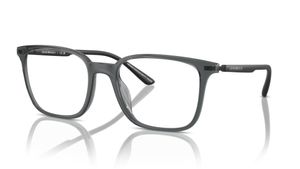 Image 2 of Grey Square Eyeglasses for Men from Emporio Armani Available at Titan Eye+