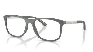 Image 2 of White Pillow Rimmed Eyeglasses for Men from Emporio Armani Available at Titan Eye+