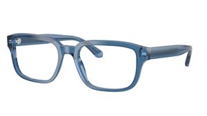 Image 2 of Blue Pillow Eyeglasses for Men from Emporio Armani Available at Titan Eye+