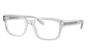 Image 2 of Transparent Pillow Eyeglasses for Men from Emporio Armani Available at Titan Eye+