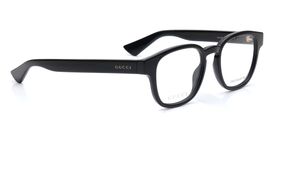 Image 2 of Black Phantos Eyeglasses for Men from Gucci Available at Titan Eye+