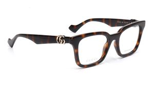 Image 2 of Havana Square Eyeglasses for Women from Gucci Available at Titan Eye+