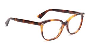 Image 2 of Havana CatEye Eyeglasses for Women from Gucci Available at Titan Eye+