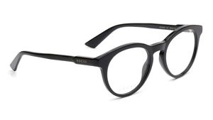 Image 2 of Black Round Eyeglasses for Men from Gucci Available at Titan Eye+
