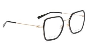 Image 2 of Black Rectangle Eyeglasses for Women from Gucci Available at Titan Eye+