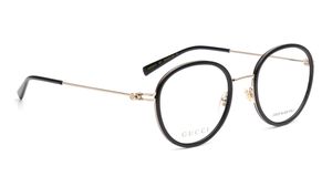 Image 2 of Black Round Eyeglasses for Women from Gucci Available at Titan Eye+