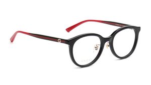 Image 2 of Black Round Eyeglasses for Women from Gucci Available at Titan Eye+