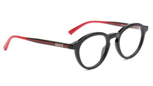 Image 2 of Black Round Eyeglasses for Men from Gucci Available at Titan Eye+