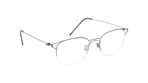 Image 2 of Orleans - Grey Semi-Rimmed Eyeglasses from Zefr Available at Titan Eye+