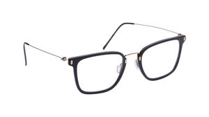 Image 2 of Lyon - Black Rimmed Eyeglasses from Zefr Available at Titan Eye+