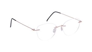 Image 2 of Rose Gold CatEye Eyeglasses for Women from Zefr Available at Titan Eye+
