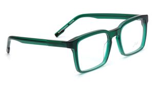 Image 2 of Green Rectangle Eyeglasses for Men and Women from Zefr Available at Titan Eye+