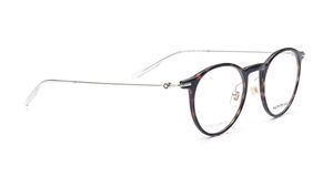 Image 2 of Brown Round Rimmed Eyeglasses for Men from Montblanc Available at Titan Eye+
