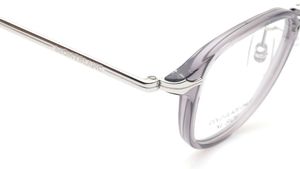 Image 2 of Grey Round Eyeglasses for Men from Montblanc Available at Titan Eye+