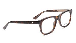 Image 2 of Havana Rectangle Eyeglasses for Men from Montblanc Available at Titan Eye+