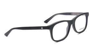 Image 2 of Black Rectangle Eyeglasses for Men from Montblanc Available at Titan Eye+