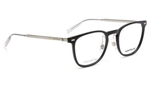 Image 2 of Black Phantos Eyeglasses for Men from Montblanc Available at Titan Eye+