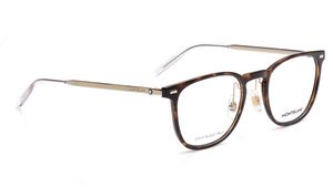 Image 2 of Havana Phantos Eyeglasses for Men from Montblanc Available at Titan Eye+