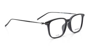 Image 2 of Black CatEye Eyeglasses for Men from Montblanc Available at Titan Eye+