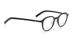 Image 2 of Black Round Eyeglasses for Men from Montblanc Available at Titan Eye+