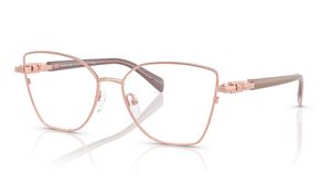 Image 2 of Pink Square Eyeglasses for Women from Michael Kors Available at Titan Eye+