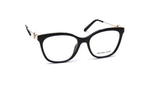 Image 2 of Black Square Eyeglasses for Women from Michael Kors Available at Titan Eye+