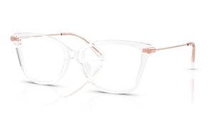 Image 2 of Crystal Rectangle Eyeglasses for Women from Michael Kors Available at Titan Eye+