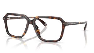 Image 2 of Havana Square Eyeglasses for Men from Michael Kors Available at Titan Eye+