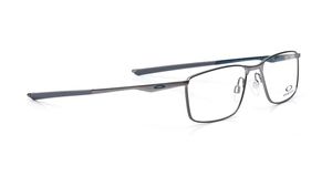 Image 2 of Brown Rectangle Rimmed Eyeglasses for Men from Oakley Available at Titan Eye+