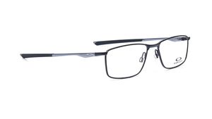 Image 2 of Brown Square Rimmed Eyeglasses for Men from Oakley Available at Titan Eye+