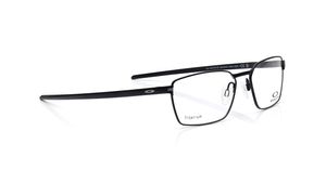 Image 2 of Black Square Rimmed Eyeglasses for Men from Oakley Available at Titan Eye+