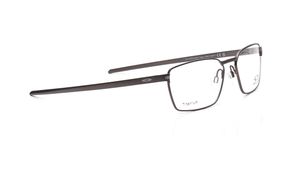 Image 2 of Black Rectangle Rimmed Eyeglasses for Women from Oakley Available at Titan Eye+