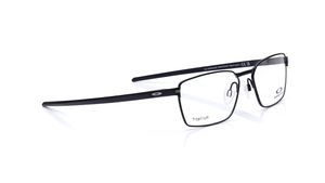 Image 2 of Brown Rectangle Rimmed Eyeglasses for Women from Oakley Available at Titan Eye+