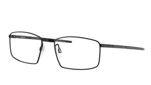 Image 2 of Black Square Eyeglasses for Men and Women from Oakley Available at Titan Eye+