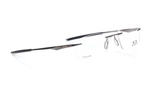 Image 2 of Black Round Eyeglasses for Men from Oakley Available at Titan Eye+