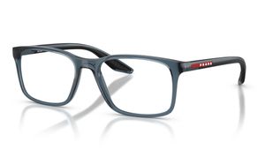 Image 2 of Blue Pillow Eyeglasses for Men from Prada Available at Titan Eye+