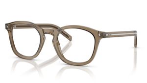 Image 2 of Brown Pillow Eyeglasses for Men from Prada Available at Titan Eye+