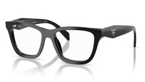 Image 2 of Black Butterfly Eyeglasses for Women from Prada Available at Titan Eye+