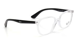 Image 2 of Crystal Square Eyeglasses for Men and Women from Rayban Available at Titan Eye+